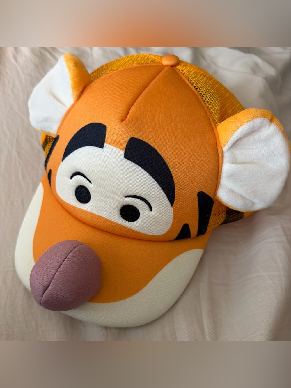 Disney Parks Tigger Winnie The Pooh Mesh Hat Baseball Cap Adjustable